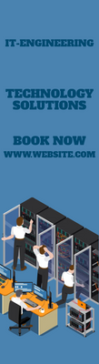 Custom Rack Cards Multiple Sizes IT Engineering