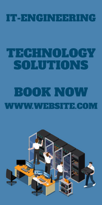 Custom Rack Cards Multiple Sizes IT Engineering