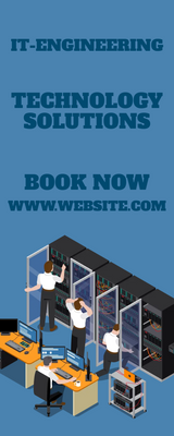 Custom Rack Cards Multiple Sizes IT Engineering