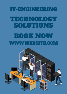 Custom Rack Cards Multiple Sizes IT Engineering