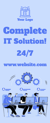 Custom Rack Cards Multiple Sizes Complete IT Solution