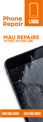 Custom Rack Cards Multiple Sizes Phone Repair