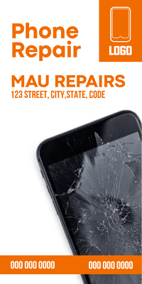 Custom Rack Cards Multiple Sizes Phone Repair