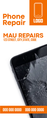 Custom Rack Cards Multiple Sizes Phone Repair