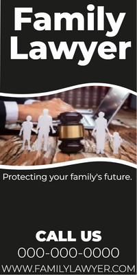 Custom Rack Cards Multiple Sizes Family Protection