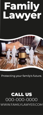Custom Rack Cards Multiple Sizes Family Protection