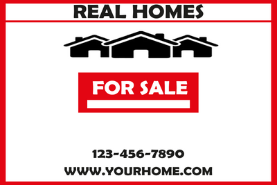 Custom Outdoor Yard Signs Multiple Sizes Real Home