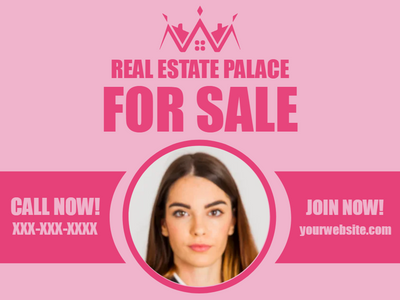 Custom Outdoor Yard Signs Multiple Sizes Real Estate Palace