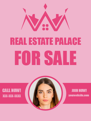 Custom Outdoor Yard Signs Multiple Sizes Real Estate Palace