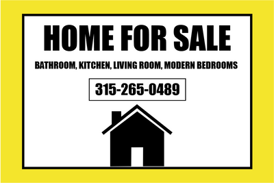 Custom Outdoor Yard Signs Multiple Sizes Home for Sale