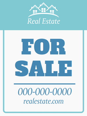 Custom Outdoor Yard Signs Multiple Sizes Real Estate