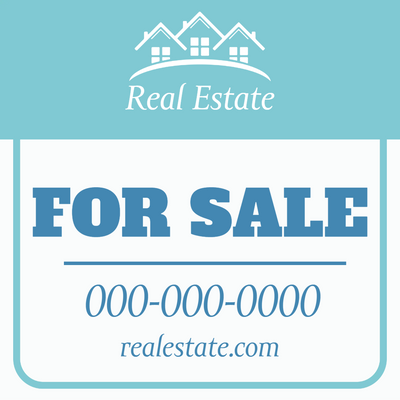 Custom Outdoor Yard Signs Multiple Sizes Real Estate