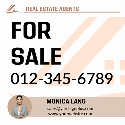 Custom Outdoor Yard Signs Multiple Sizes For Sale