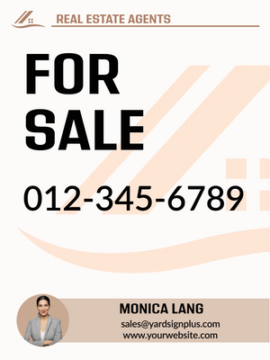 Custom Outdoor Yard Signs Multiple Sizes For Sale