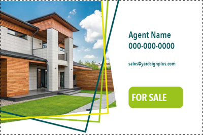 Custom Outdoor Yard Signs Multiple Sizes Real Estate