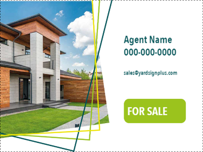 Custom Outdoor Yard Signs Multiple Sizes Real Estate