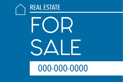 Custom Outdoor Yard Signs Multiple Sizes Real Estate
