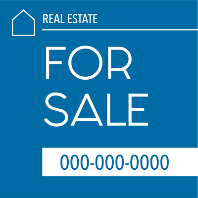 Custom Outdoor Yard Signs Multiple Sizes Real Estate
