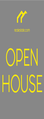 Custom Outdoor Yard Signs Multiple Sizes Open House