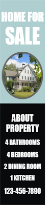 Custom Outdoor Yard Signs Multiple Sizes Home For Sale