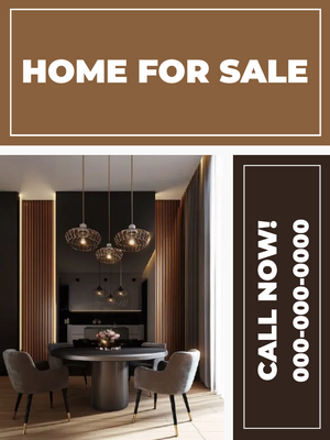 Custom Outdoor Yard Signs Multiple Sizes Home For Sale