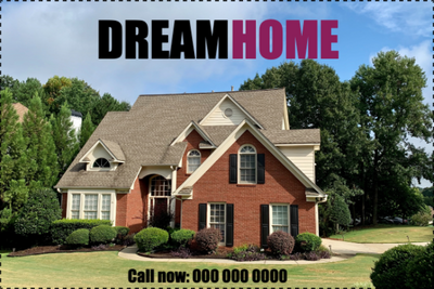 Custom Outdoor Yard Signs Multiple Sizes Dream Home