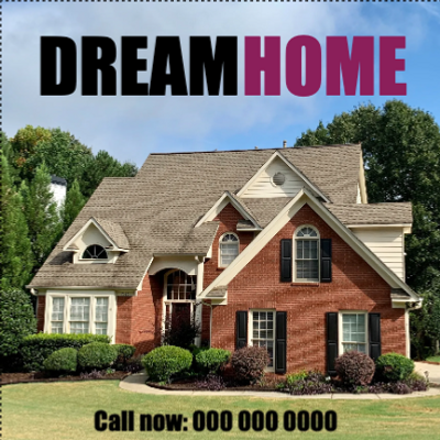 Custom Outdoor Yard Signs Multiple Sizes Dream Home