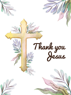 Custom Outdoor Yard Signs Multiple Sizes Thank You Jesus