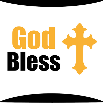 Custom Outdoor Yard Signs Multiple Sizes God Bless