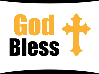 Custom Outdoor Yard Signs Multiple Sizes God Bless
