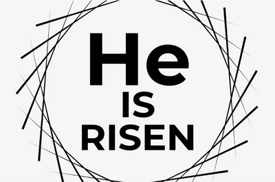 Custom Outdoor Yard Signs Multiple Sizes He Is Risen
