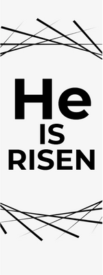 Custom Outdoor Yard Signs Multiple Sizes He Is Risen