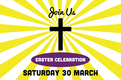 Custom Outdoor Yard Signs Multiple Sizes Easter Celebration