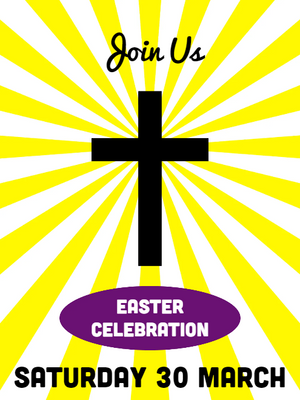 Custom Outdoor Yard Signs Multiple Sizes Easter Celebration