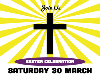 Custom Outdoor Yard Signs Multiple Sizes Easter Celebration