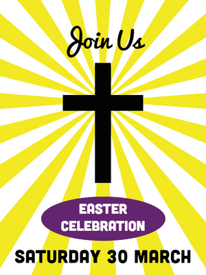 Custom Outdoor Yard Signs Multiple Sizes Easter Celebration