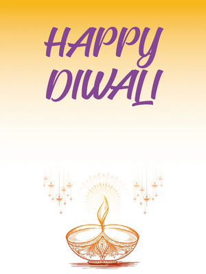 Custom Outdoor Yard Signs Multiple Sizes Happy Diwali
