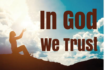 Custom Outdoor Yard Signs Multiple Sizes In God We Trust