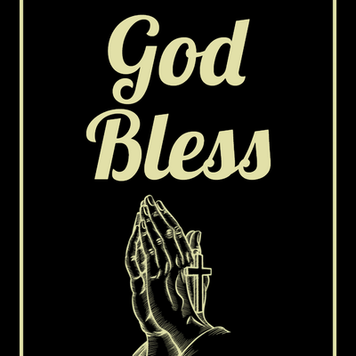 Custom Outdoor Yard Signs Multiple Sizes God Bless Pray