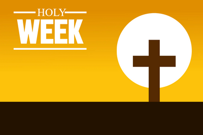 Custom Outdoor Yard Signs Multiple Sizes Holy Week Sign
