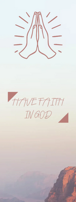 Custom Outdoor Yard Signs Multiple Sizes Have Faith