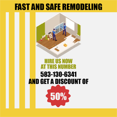 Custom Outdoor Yard Signs Multiple Sizes Fast and Safe Remodeling