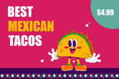 Custom Outdoor Yard Signs Multiple Sizes Best Mexican