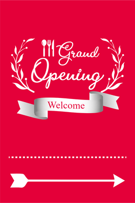 Custom Outdoor Yard Signs Multiple Sizes Grand Opening