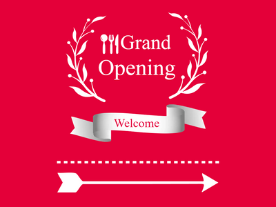 Custom Outdoor Yard Signs Multiple Sizes Grand Opening