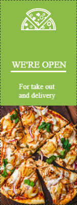 Custom Outdoor Yard Signs Multiple Sizes Take Out and Delivery