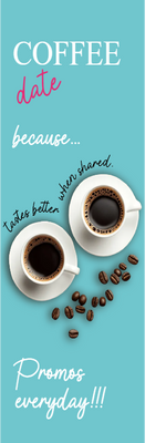 Custom Outdoor Yard Signs Multiple Sizes Coffee Date