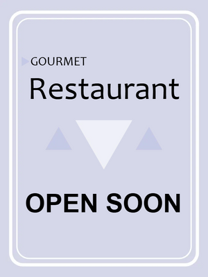Custom Outdoor Yard Signs Multiple Sizes For Restaurant