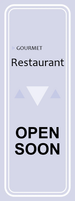 Custom Outdoor Yard Signs Multiple Sizes For Restaurant