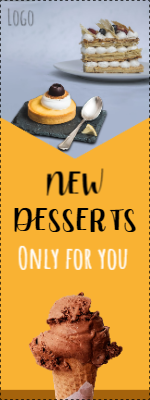 Custom Outdoor Yard Signs Multiple Sizes New Desserts